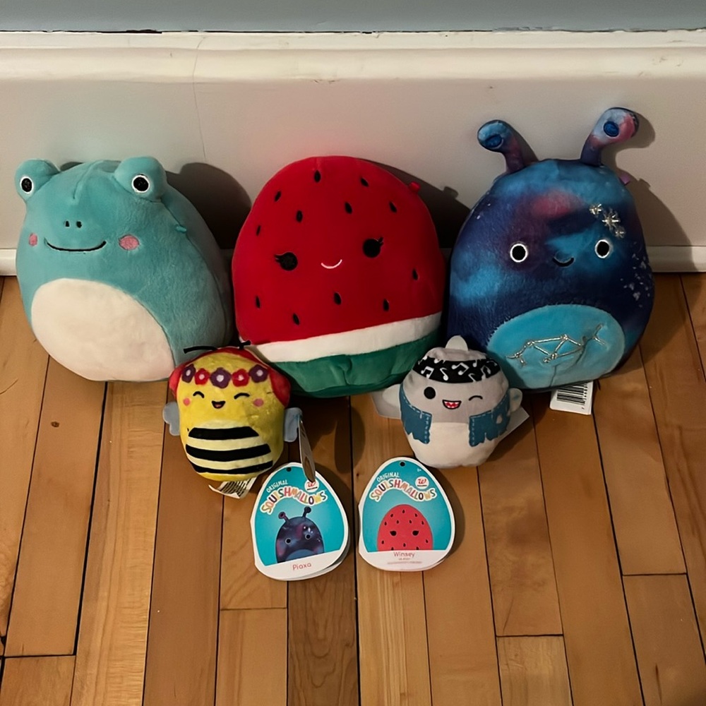 5 bundle squishmallow